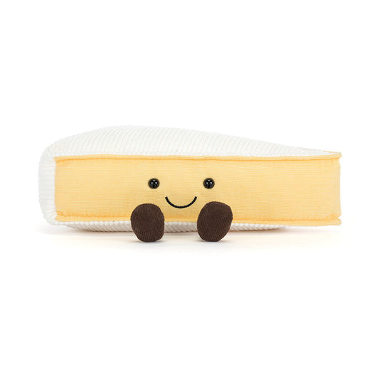 Peluche Amuseables Brie en blanc – vue 2