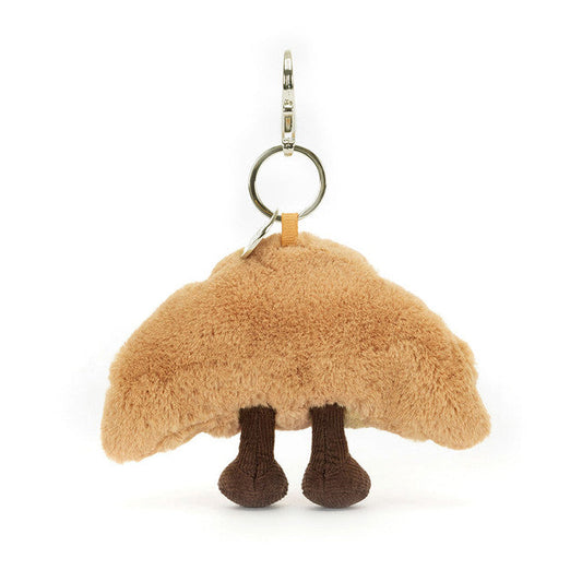 Porte-clé Amuseables Croissant en marron – vue 2