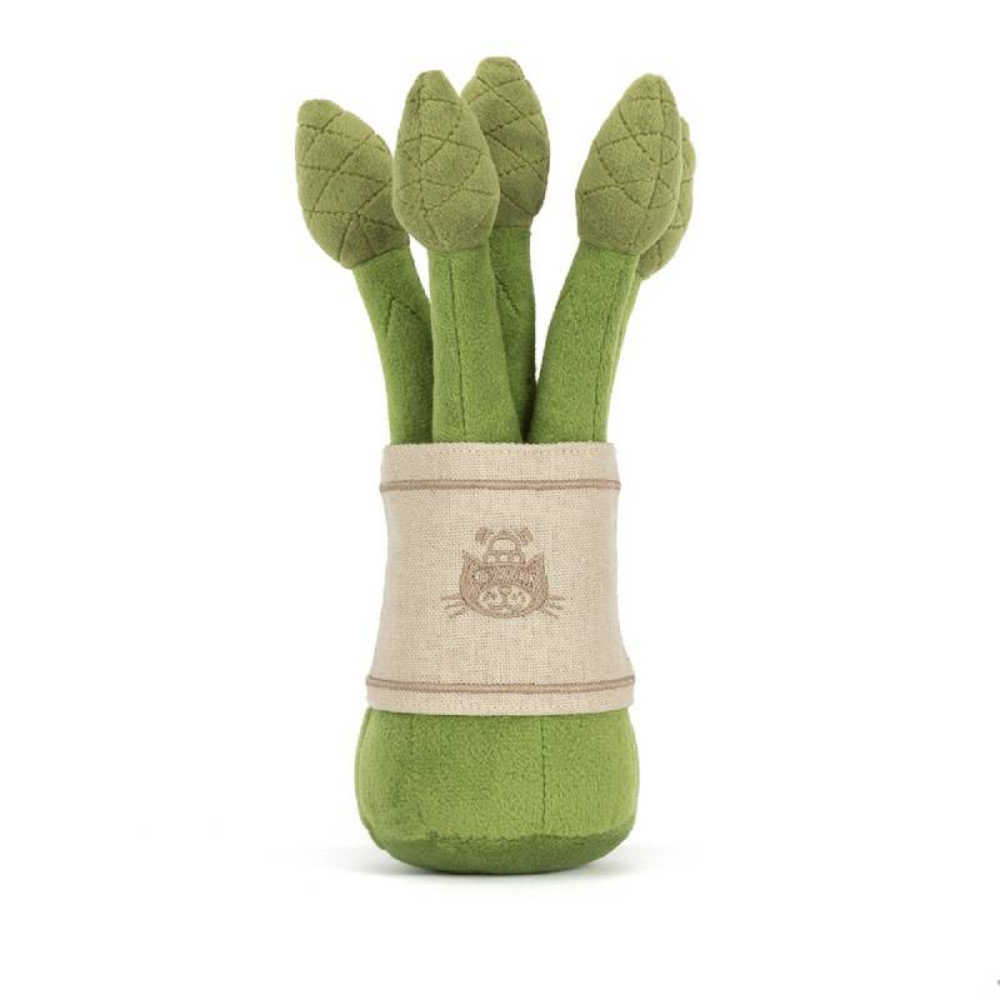 Peluche Amuseables Asperge en vert – vue 3