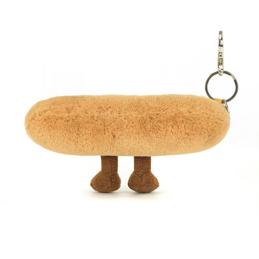 Porte-clé Baguette Amuseables marron – vue 2