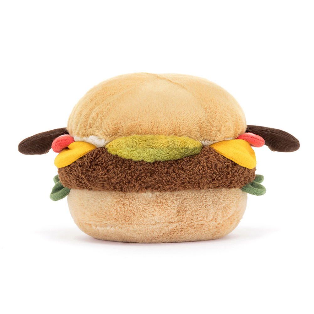 Peluche Burger Amuseables marron – vue 3
