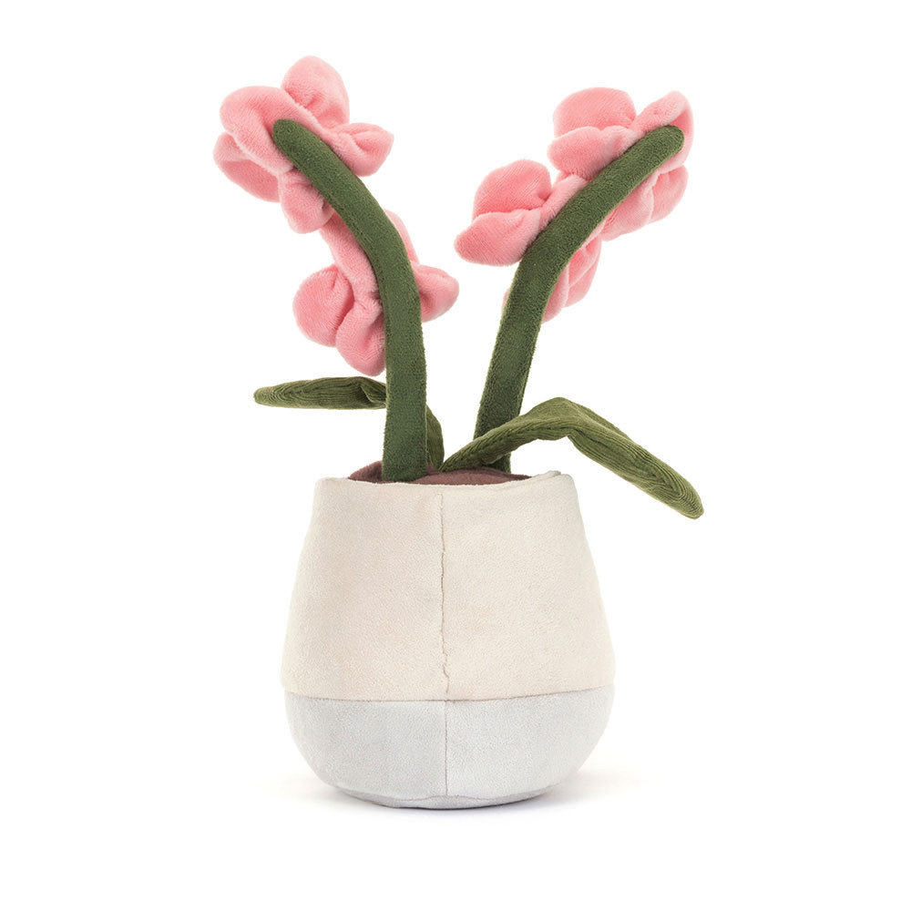 Peluche Orchidée rose Amuseables rose – vue 4