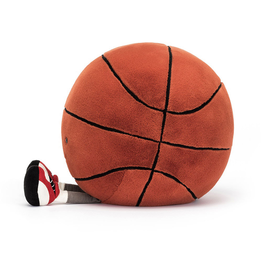Peluche Ballon de basket Amuseables Sports orange – vue 2