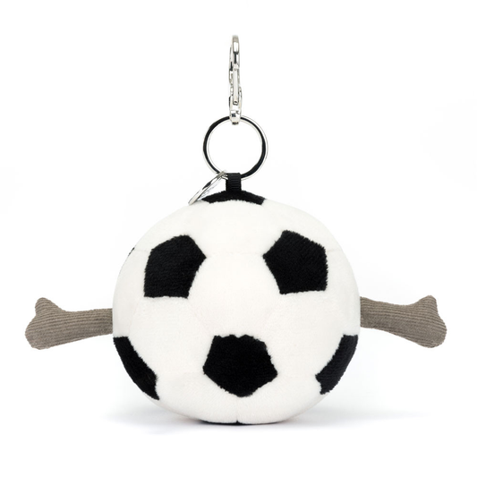 Porte-clé Ballon de football Amuseables Sports blanc – vue 2