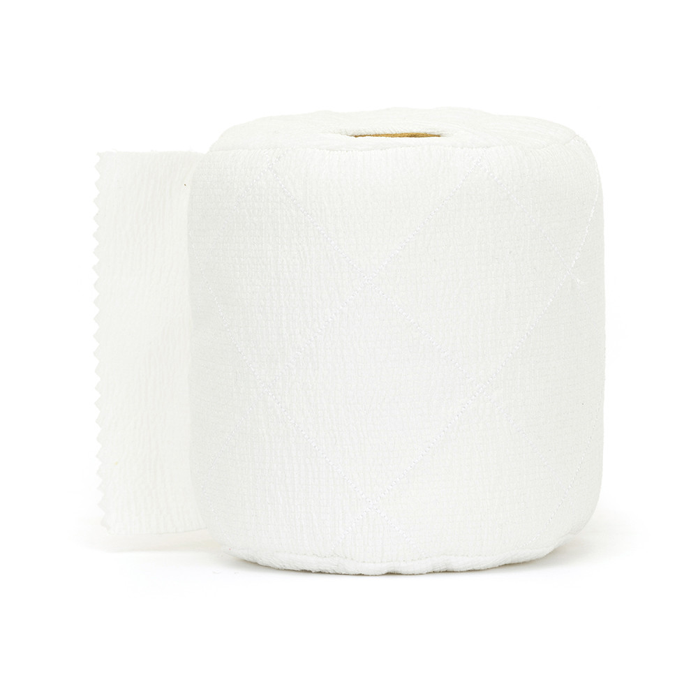 Peluche Amuseables Rouleau de papier toilette en blanc – vue 3