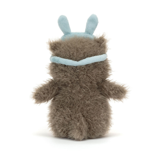 Peluche chouette Audrey Hootsoftly grise – vue 2