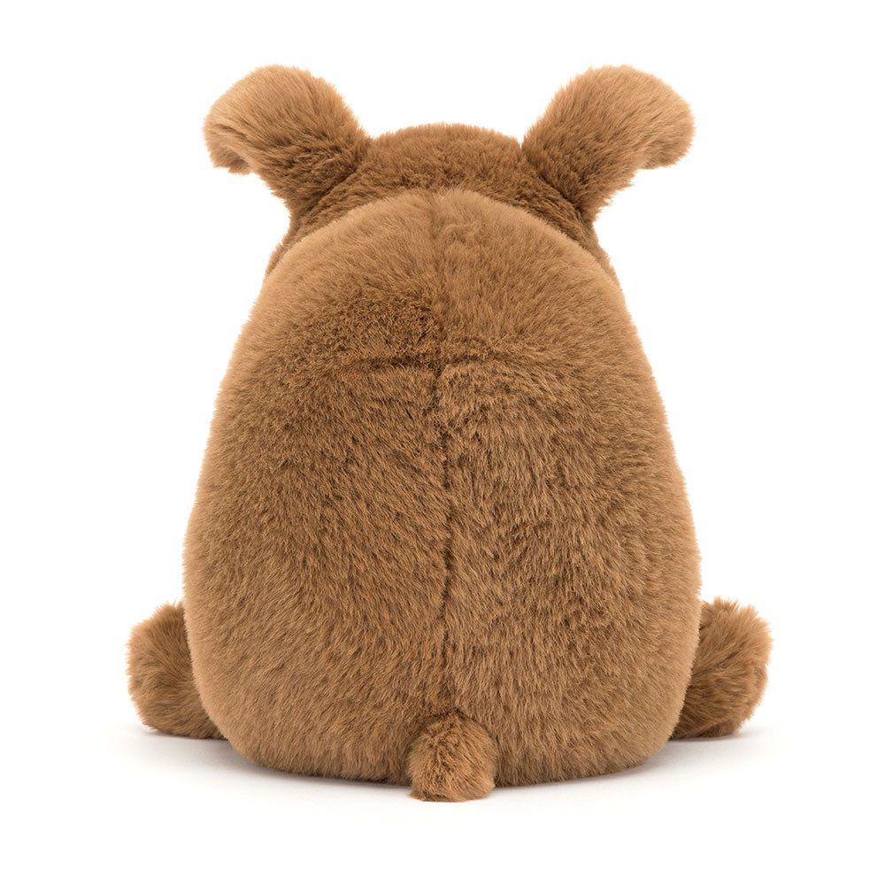 Peluche Chien Derreck en marron – vue 4