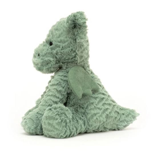 Peluche Dragon Fuddlewuddle en vert – vue 2