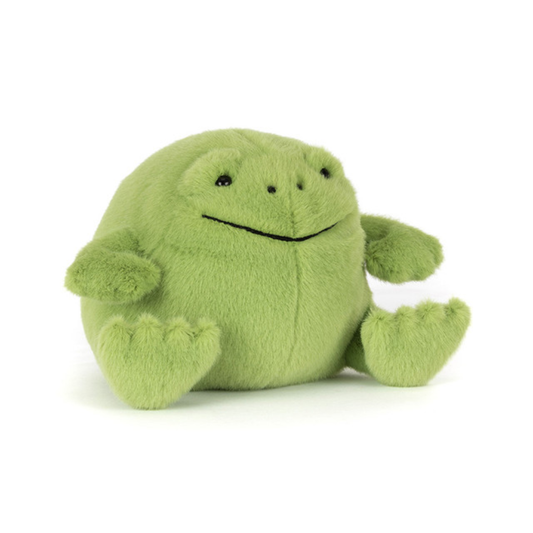 Peluche grenouille vert clair – vue 2