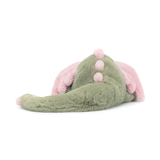 Peluche Dragon Malachy en vert – vue 2