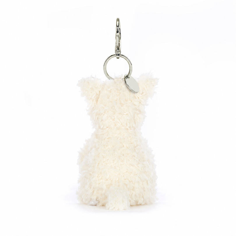 Porte-clé Chien Scottie Munro en crème – vue 3