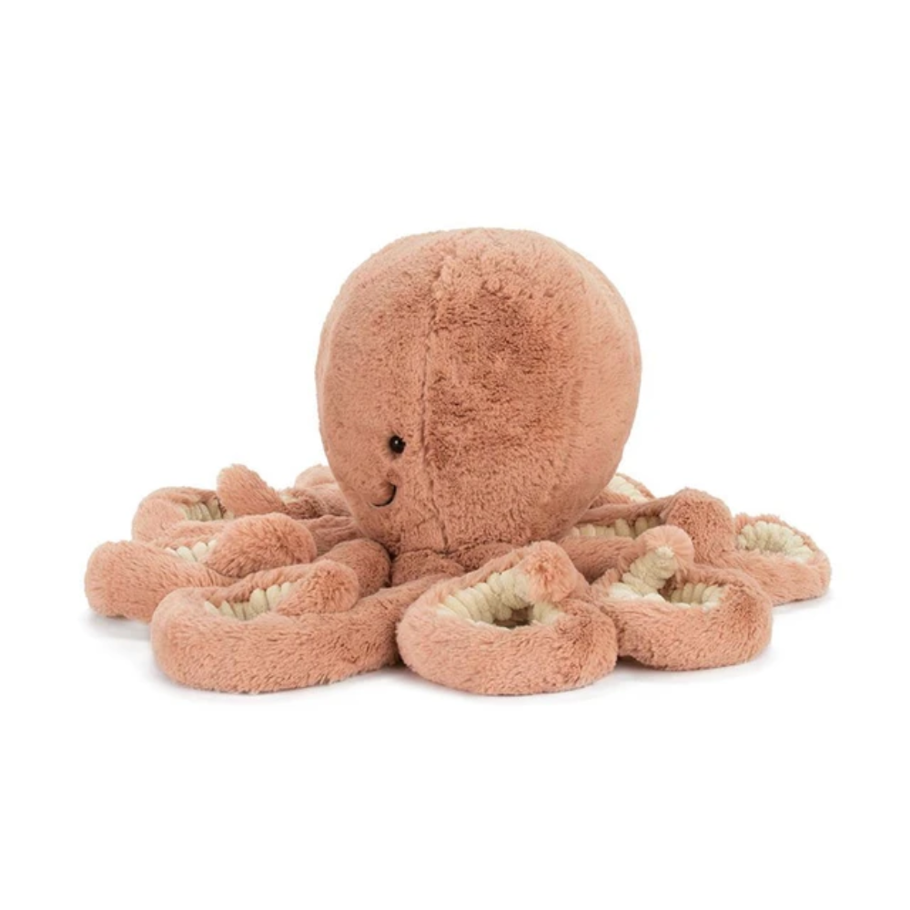 Peluche poulpe rose gold Odell – vue 3