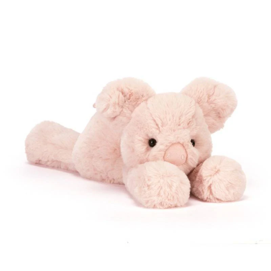 Peluche Vache Smudge en blanc – vue 2