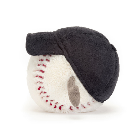 Peluche Amuseables Sports Balle de baseball en blanc – vue 2