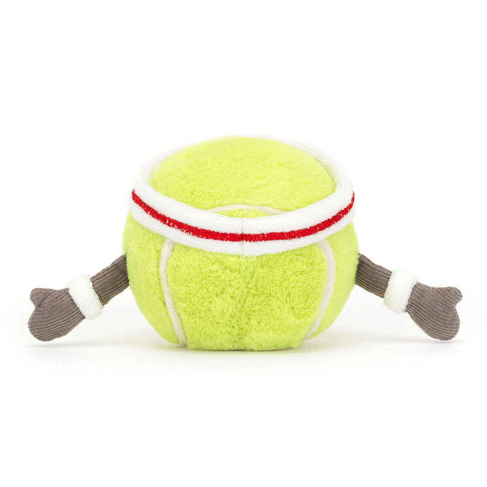 Peluche Amuseables Sports Balle de tennis en jaune – vue 3