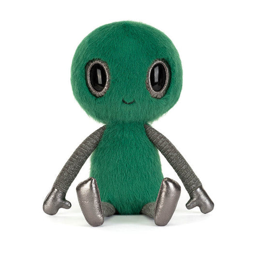 Peluche Zyllan Alien en vert – vue 2