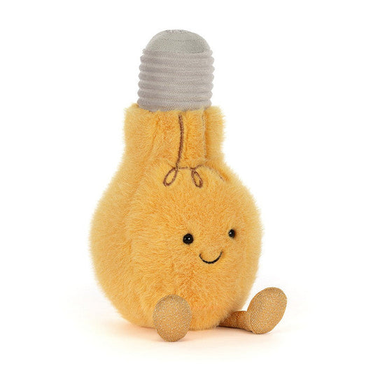 Peluche Amuseables Lightbulb en jaune – vue 2
