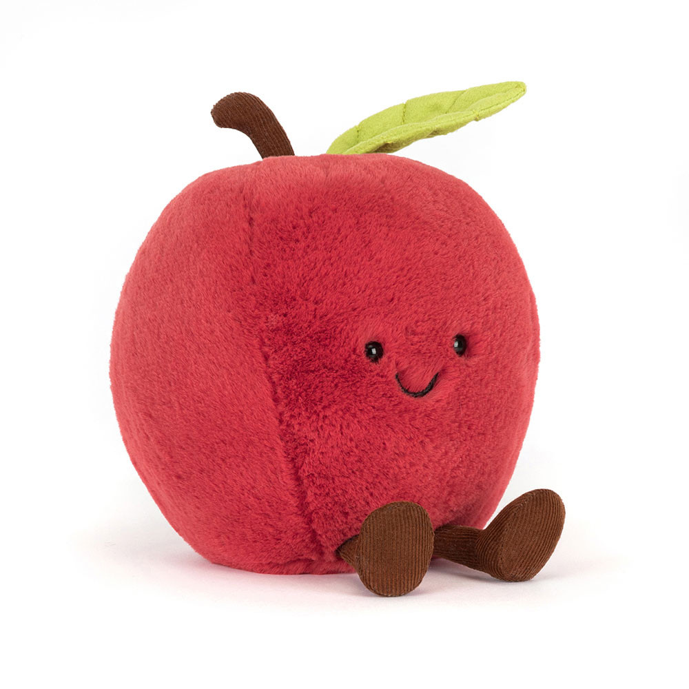 Peluche Amuseables Pomme en rouge – vue 4