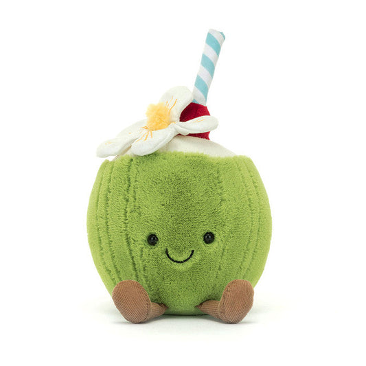 Peluche Amuseables Aruba Coconut en vert