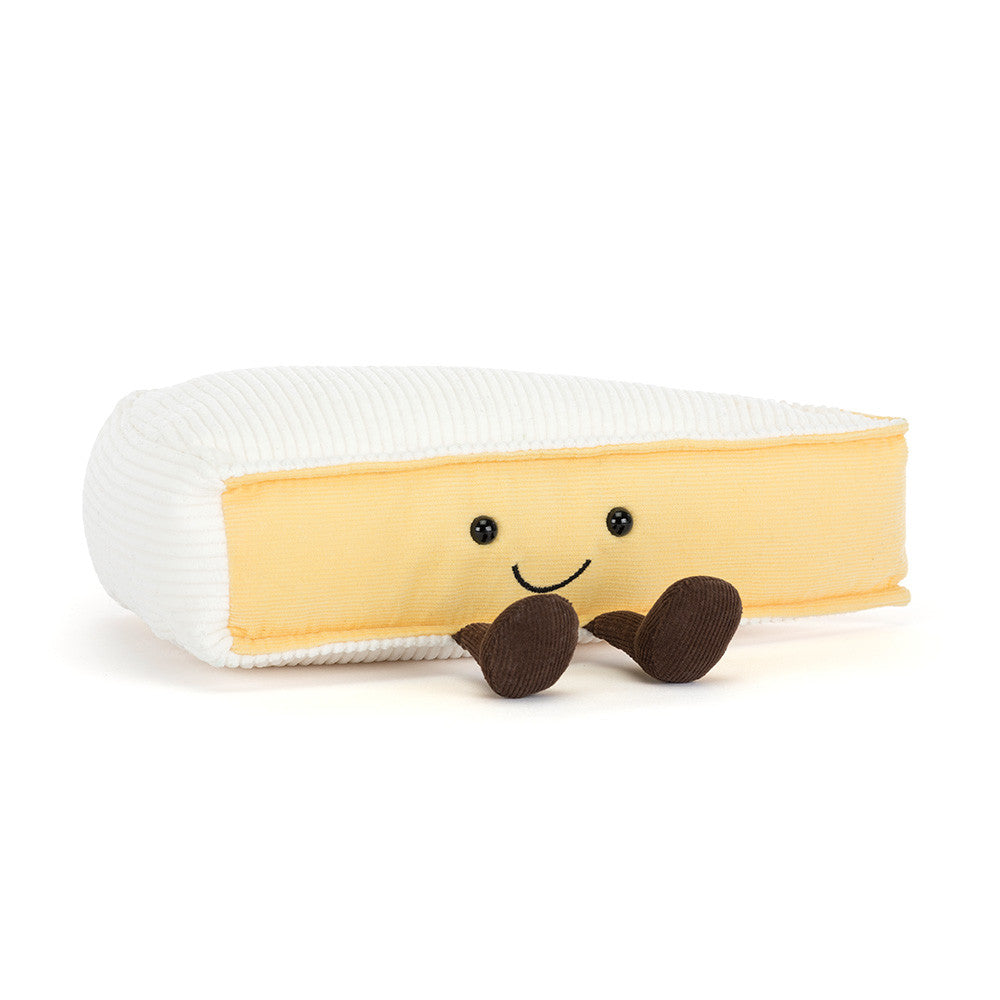 Peluche Amuseables Brie en blanc