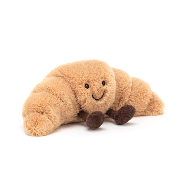 Peluche Amuseables Croissant en marron