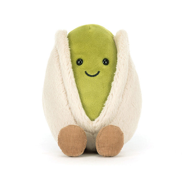 Peluche Amuseables Horatio Pistachio en blanc – vue 4