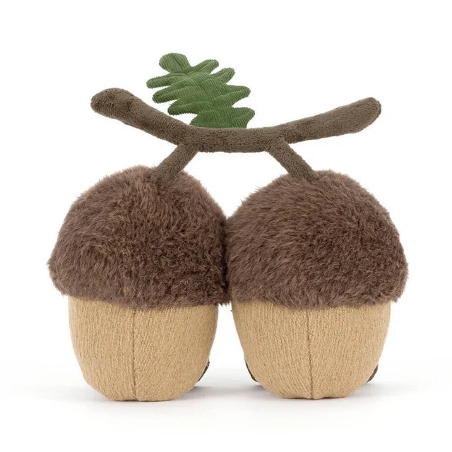 Ensemble de peluches Amuseables Ort & Tum Acorns en marron – vue 4