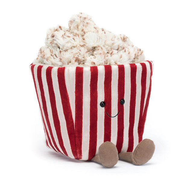 Peluche Amuseables Popcorn en rouge