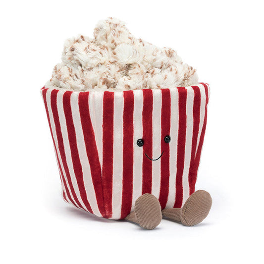 Peluche Amuseables Popcorn en rouge