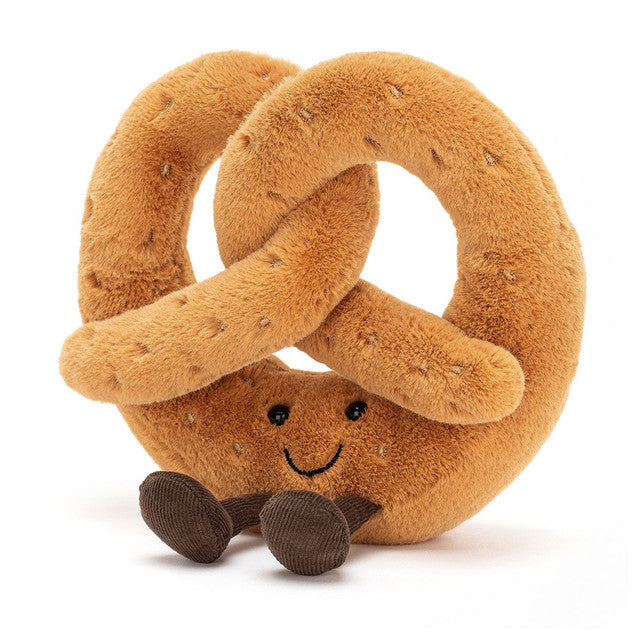 Peluche Amuseables Pretzel en marron