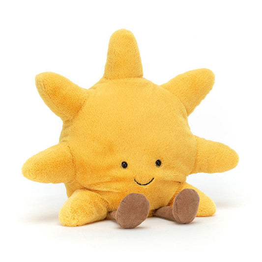 Peluche soleil jaune Amuseables Soleil