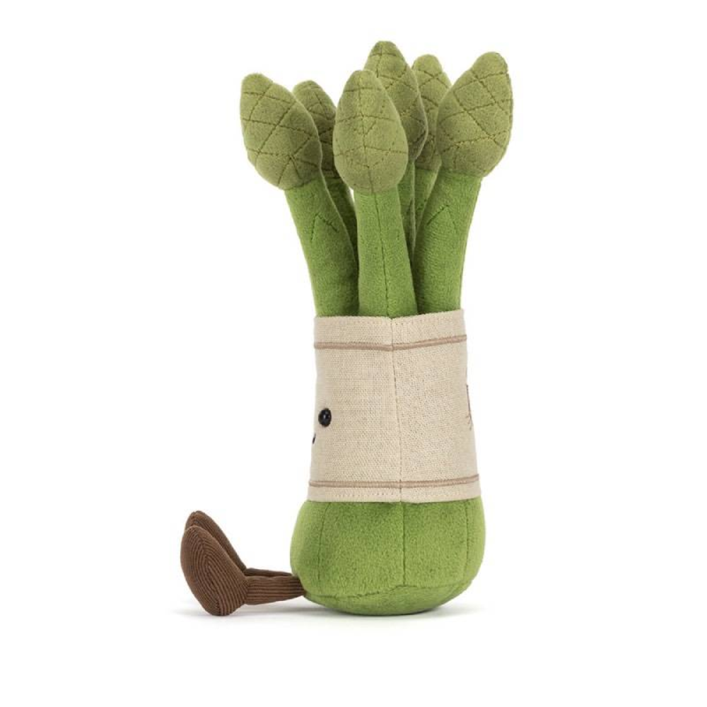 Peluche Amuseables Asperge en vert – vue 2