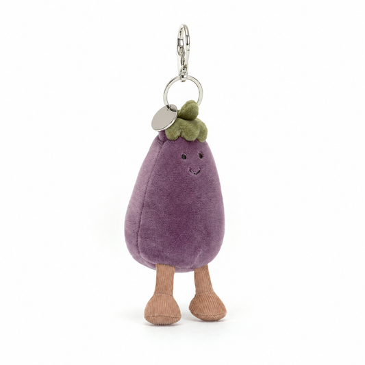 Porte-clé Amuseables Aubergine en violet