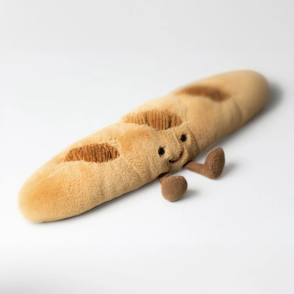 Peluche pain marron Amuseables Baguette – vue 2