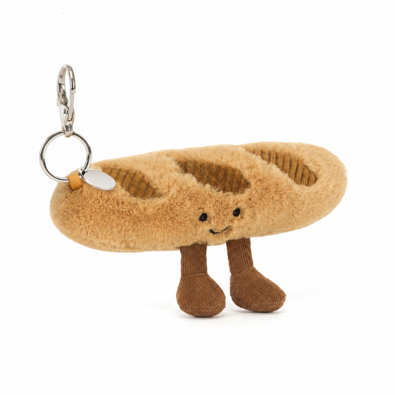 Porte-clé Baguette Amuseables marron