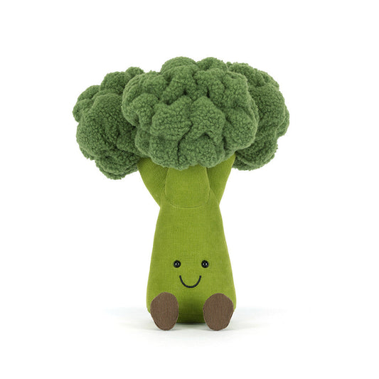 Peluche légume brocoli vert Amuseables Brocoli