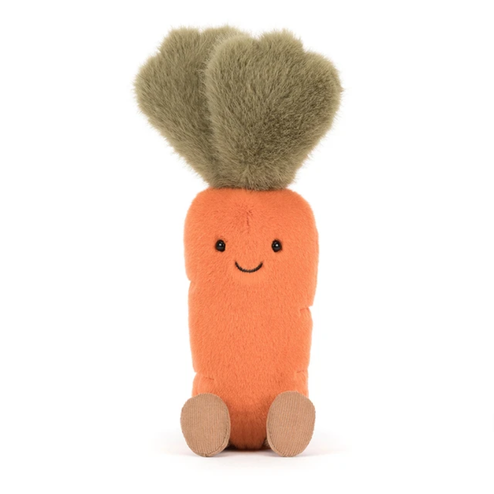 Peluche légume carotte orange Amuseables Carotte