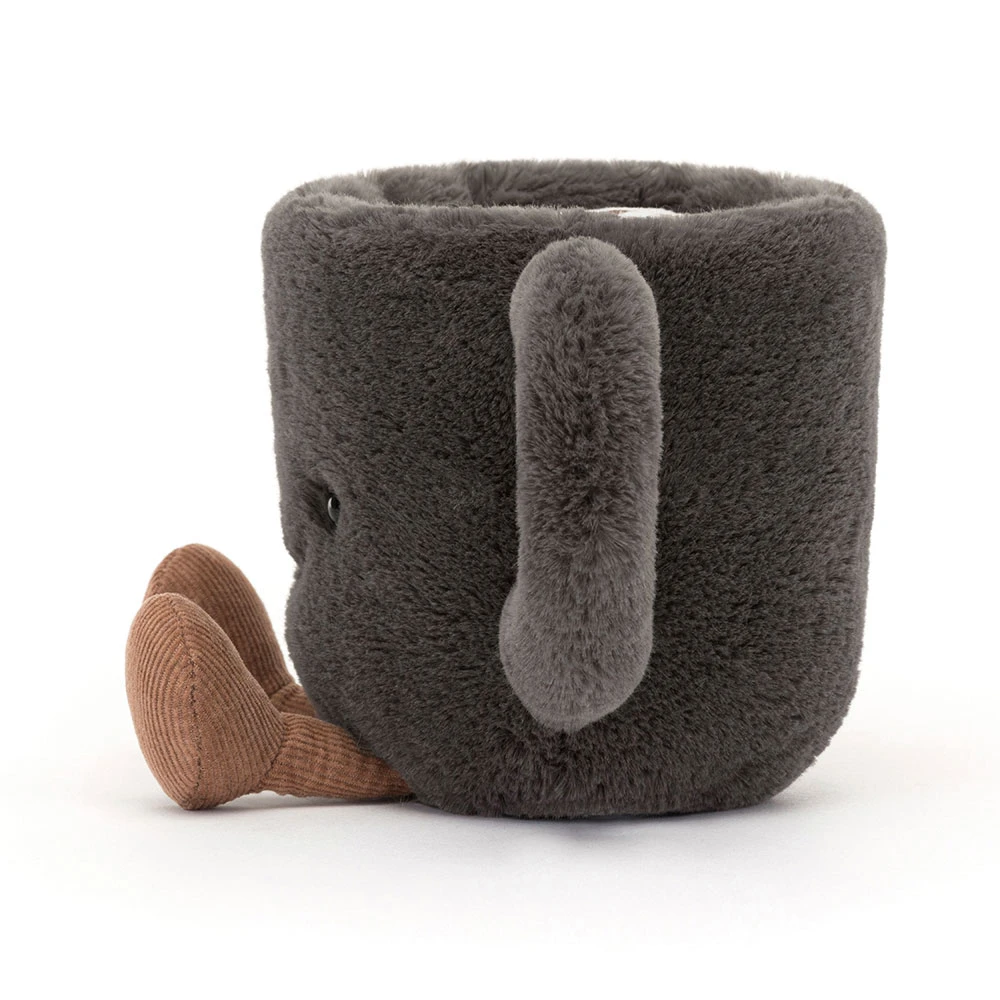 Peluche Amuseables Tasse de café en gris – vue 4