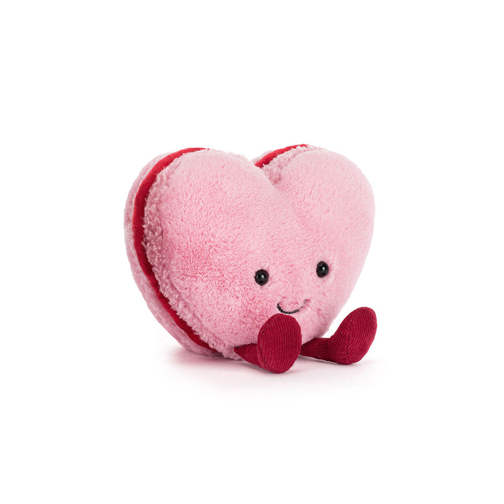 Peluche Amuseables Macaron Cœur Colette en rose – vue 4