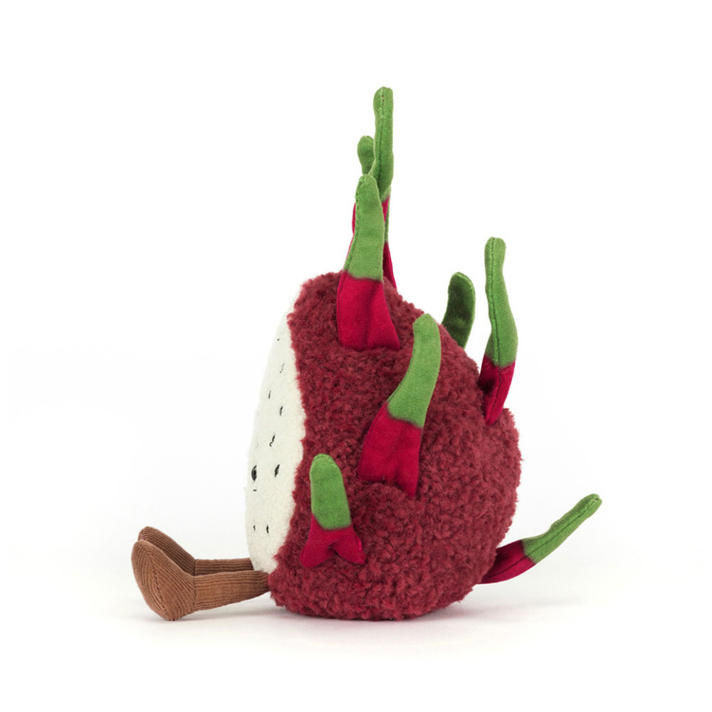 Peluche Amuseables Fruit du dragon en rouge – vue 3