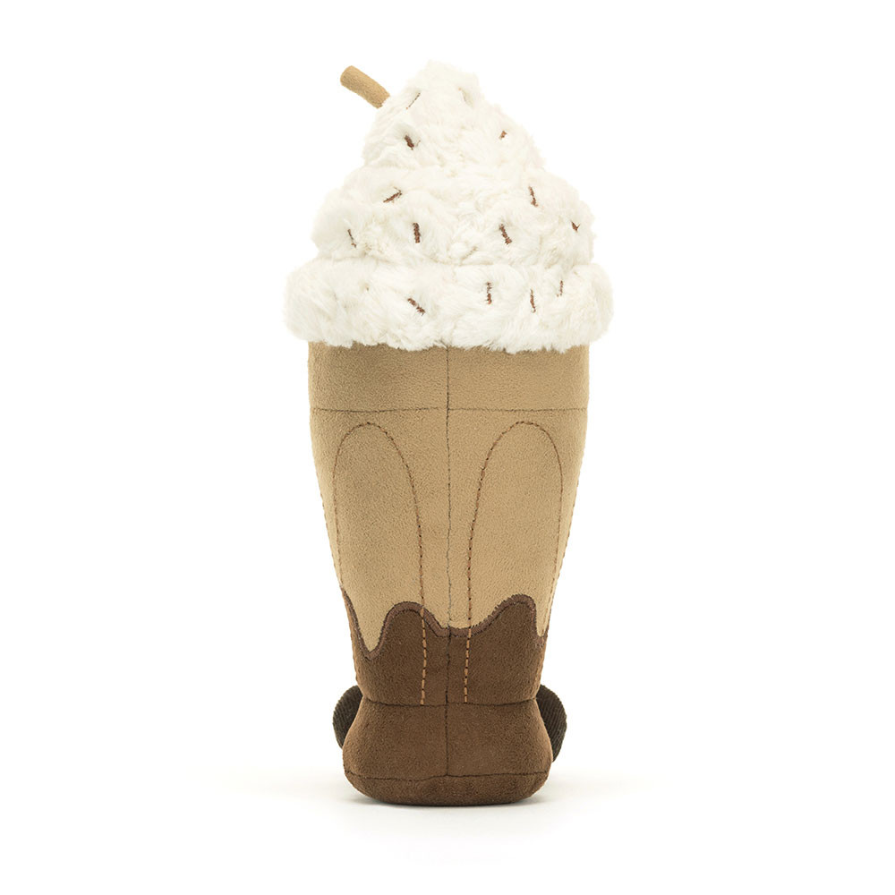 Peluche Milkshake au chocolat Marin Amuseables beige – vue 4
