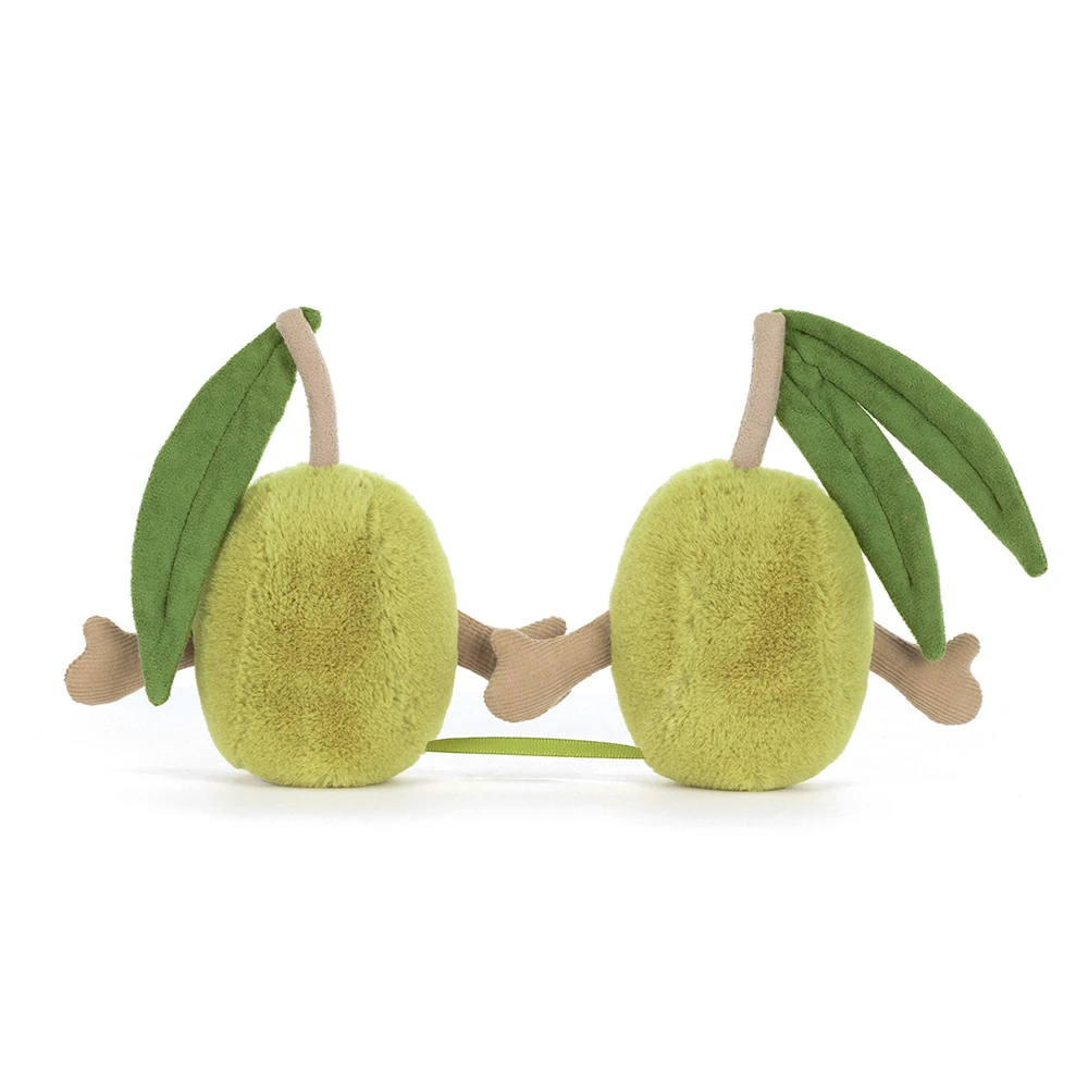 Peluche olives vertes Amuseables Paire d'olives – vue 4
