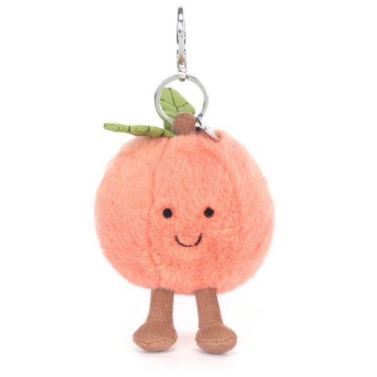 Porte-clé en peluche Amuseables Pêche