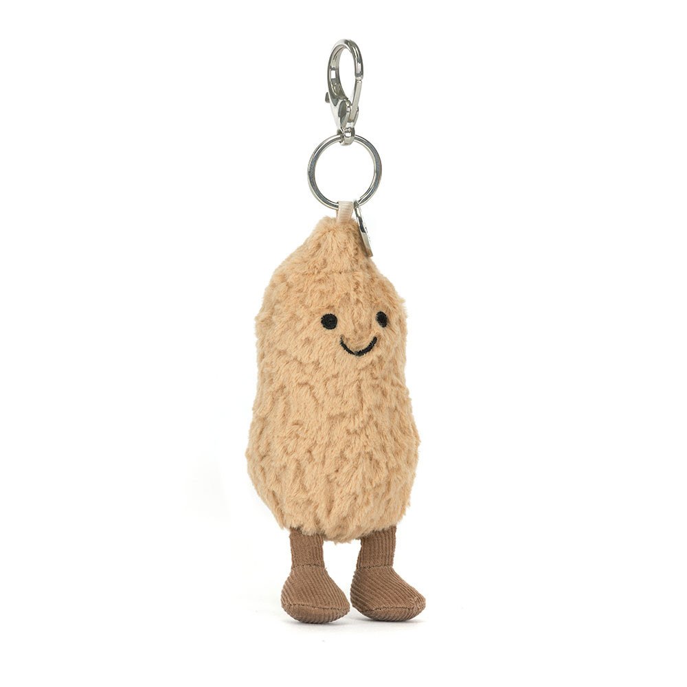 Porte-clé Cacahuète Amuseables beige