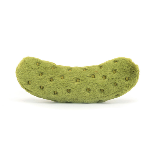 Peluche Cornichon Amuseables verte – vue 2