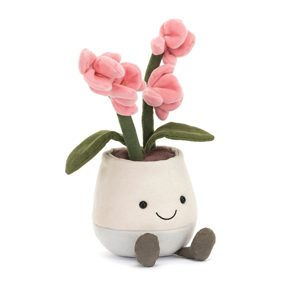 Peluche Orchidée rose Amuseables rose – vue 2