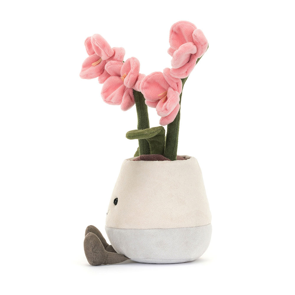 Peluche Orchidée rose Amuseables rose – vue 3