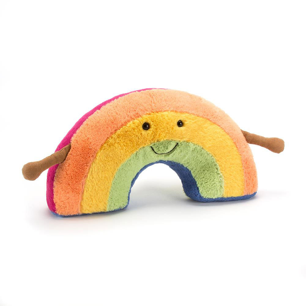 Peluche Arc-en-ciel Amuseables multicolore