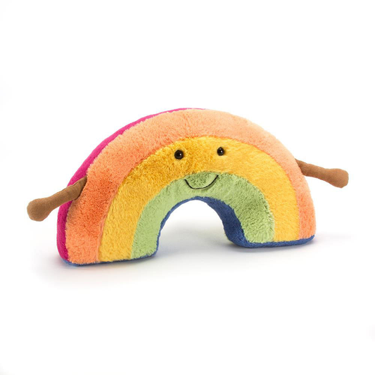 Peluche Arc-en-ciel Amuseables multicolore