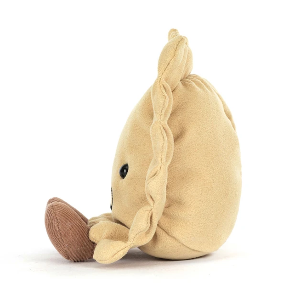 Peluche Amuseables Ravioli beige sur le thème des pâtes – vue 3